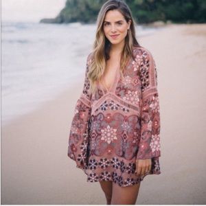 NWT For Love & Lemons Juliet A-Line Dress size M RARE